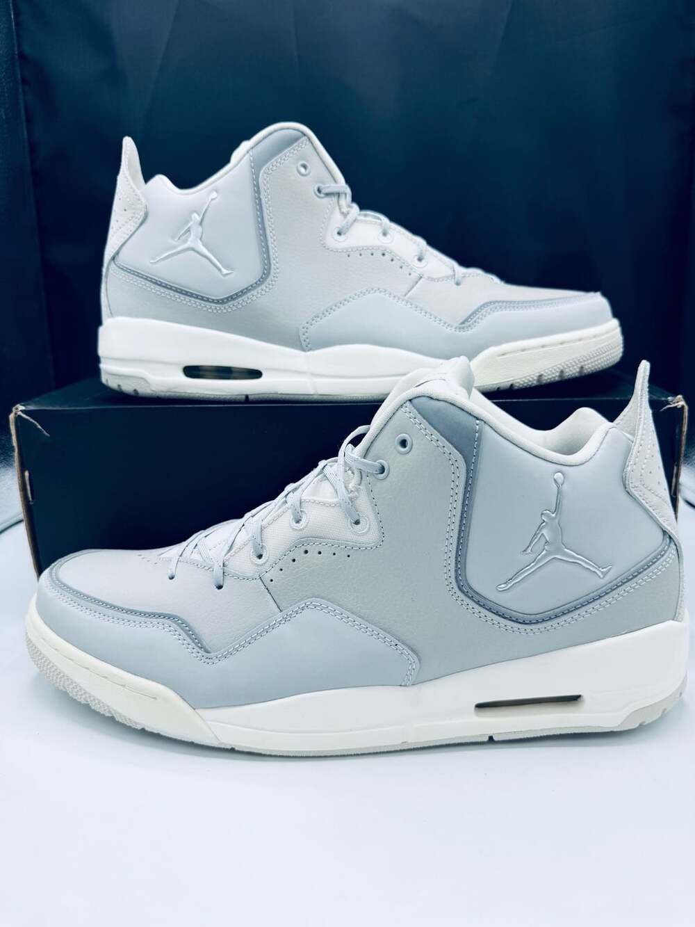 Jordan Courtside 23 Size 13 Grey Fog Reflective Silver AR1000 003 Brand New!!
